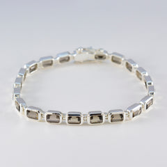 Nora Minimal Brown Tennis Bracelet for Everyday Elegance