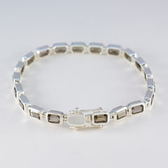 Nora Minimal Brown Tennis Bracelet for Everyday Elegance