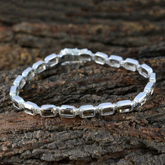 Nora Minimal Brown Tennis Bracelet for Everyday Elegance