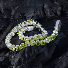 Lily Minimal Green Tennis Bracelet - Everyday Glam
