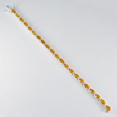Genesis Minimal Yellow Tennis Bracelet for Everyday Glam