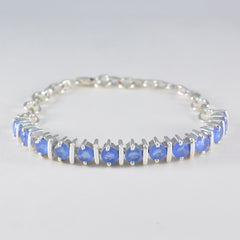 Freya Minimalist Blue Tennis Bracelet for Everyday Style