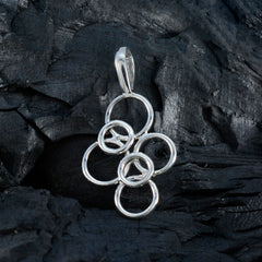 Yan Minimalist Pendant Jewelry Silver Circle Design