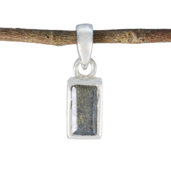 Teresa Grey Modern Delicate Pendant Labradorite Grey Grey