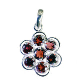 Nayara Modern Red Pendant Jewelry for Everyday Glam Garnet Red Red