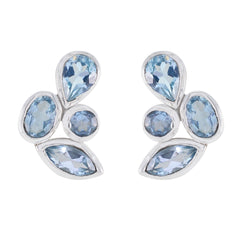 Fernanda Multi-Stone Stud Earrings for Everyday Glam