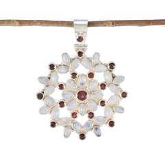 Zoe Multicolor Artisan Pendant for Stylish Looks Multi Stone multicolor Multicolor