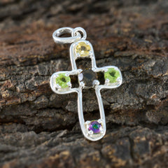 Bella Multicolor Dainty Pendant for Effortless Style