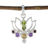 Teresa multicolor Rope-Wire Dainty Pendant Multi Stone multicolor Multicolor