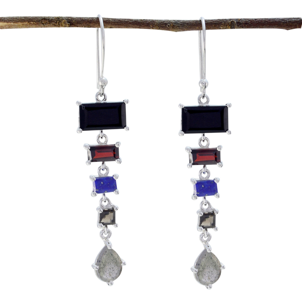 Nari Multicolor Dangle Earrings for Everyday Glam Multi multicolor Dangle