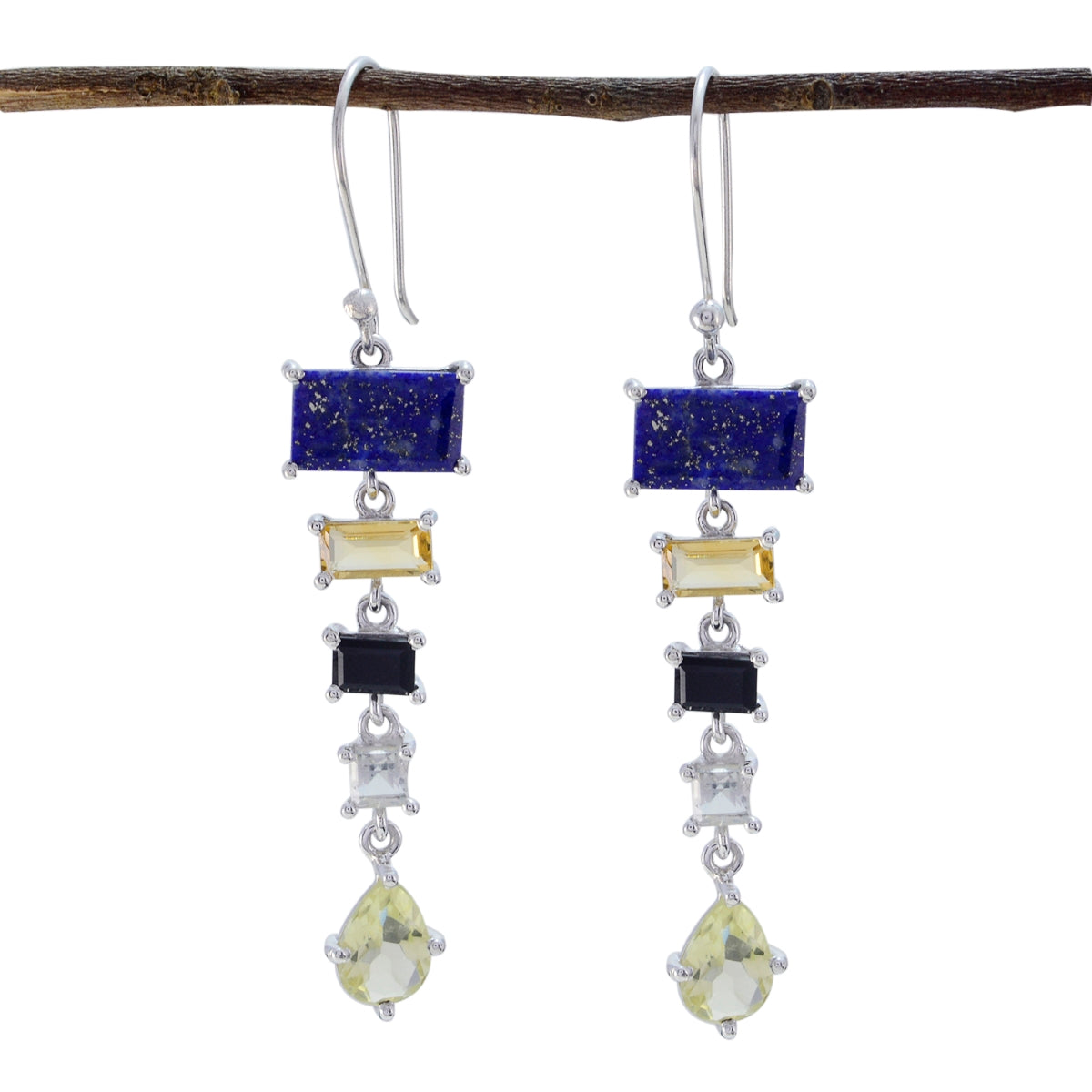 Ana Multicolor Dangle Earrings for Everyday Glam Multi multicolor Dangle