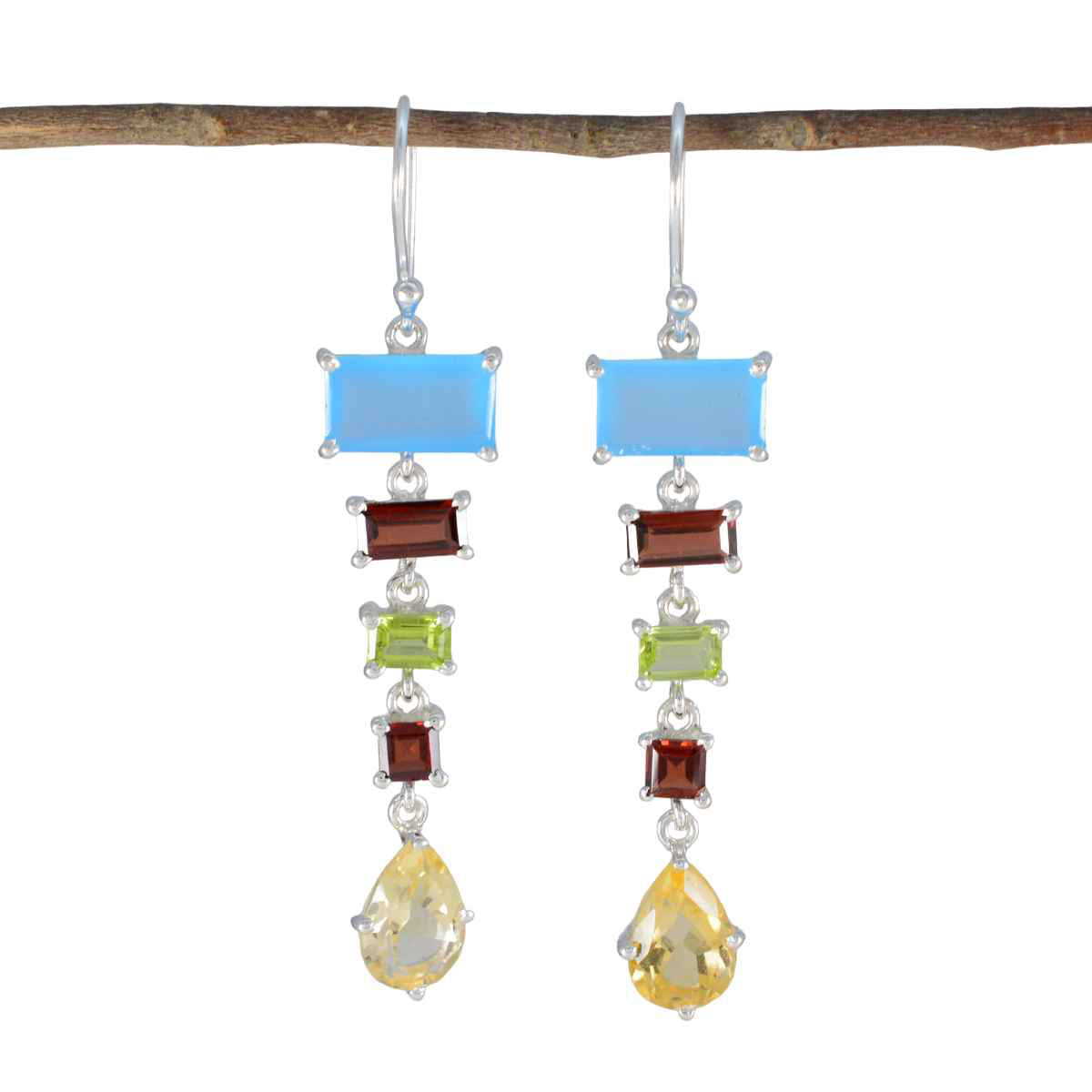 Victoria Multicolor Dangle Earrings for Every Occasion Multi multicolor Dangle