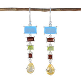 Victoria Multicolor Dangle Earrings for Every Occasion Multi multicolor Dangle