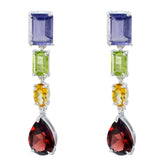 Marie Multicolor Dangle Earrings for Every Occasion Multi multicolor Dangle