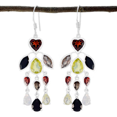 Claire Multicolor Dangle Earrings for Any Occasion Multi multicolor Dangle