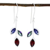 Isabella Multicolor Dangle Earrings for Everyday Glam Multi multicolor Dangle