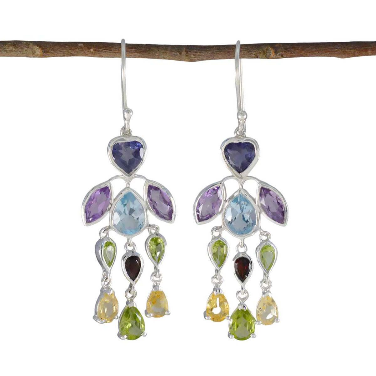 Wen Multicolor Dangle Earrings for Vibrant Style Multi multicolor Dangle