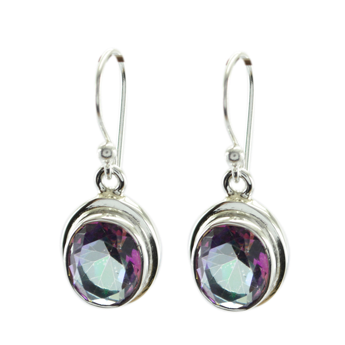 Sofia Multicolor Dangle Earrings for Every Occasion Mystic Quartz multicolor Dangle