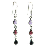 Pilar Multicolor Dangle Earrings for Everyday Glam Multi multicolor Dangle