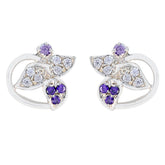 Ivana Multicolor Dangle Earrings for Fashion Lovers Multi CZ multicolor Dangle