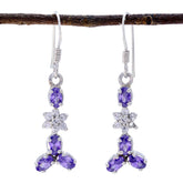 Emily Multicolor Dangle Earrings for Every Occasion Multi CZ multicolor Dangle