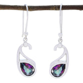 Joaquina Multicolor Dangle Earrings for Bold Style Mystic Quartz multicolor Dangle