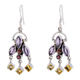 Sara Multicolor Dangle Earrings for Every Occasion Multi multicolor Dangle