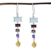 Amelia Multicolor Dangle Earrings for Fashion Lovers Multi multicolor Dangle