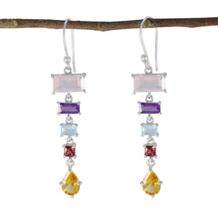 Scarlett Multicolor Dangle Earrings for Vibrant Style Multi multicolor Dangle