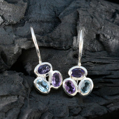 Rosa Multicolor Dangle Earrings for Everyday Glam