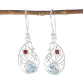 Freya Multicolor Dangle Earrings with Gemstone Accents Multi multicolor Dangle