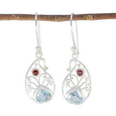 Freya Multicolor Dangle Earrings with Gemstone Accents Multi multicolor Dangle