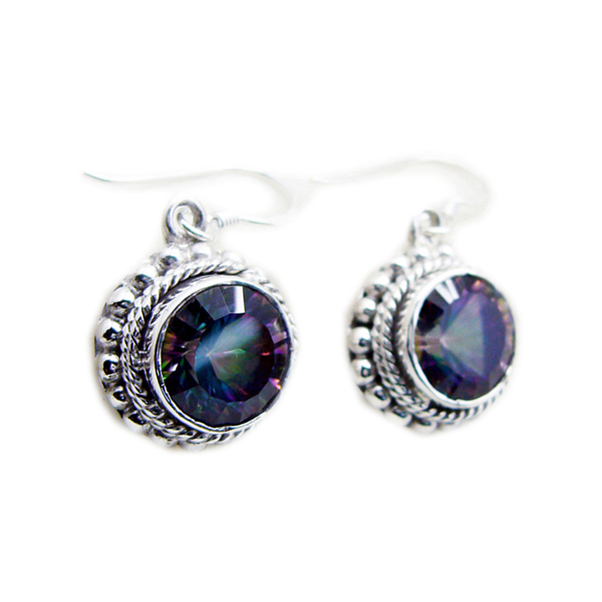 Soo-jin Multicolor Dangle Earrings for Everyday Glam Mystic Quartz multicolor Dangle