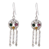 Ivy Multicolor Dangle Earrings for Stylish Vibes Multi multicolor Dangle