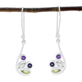 Victoria Multicolor Dangle Earrings for Everyday Glam Multi multicolor Dangle