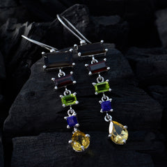 Jiwoo Multicolor Dangle Earrings for Every Occasion