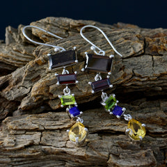 Jiwoo Multicolor Dangle Earrings for Every Occasion