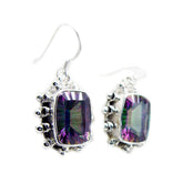 Tereza Multicolor Dangle Earrings for Stylish Vibes Mystic Quartz multicolor Dangle