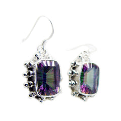 Tereza Multicolor Dangle Earrings for Stylish Vibes Mystic Quartz multicolor Dangle