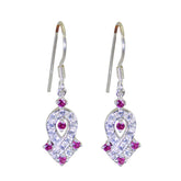 Eliza Multicolor Dangle Earrings for Everyday Glam Multi CZ multicolor Dangle