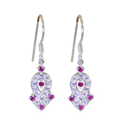Eliza Multicolor Dangle Earrings for Everyday Glam Multi CZ multicolor Dangle