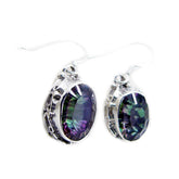 Li Lee Multicolor Dangle Earrings for Glamorous Looks Mystic Quartz multicolor Dangle