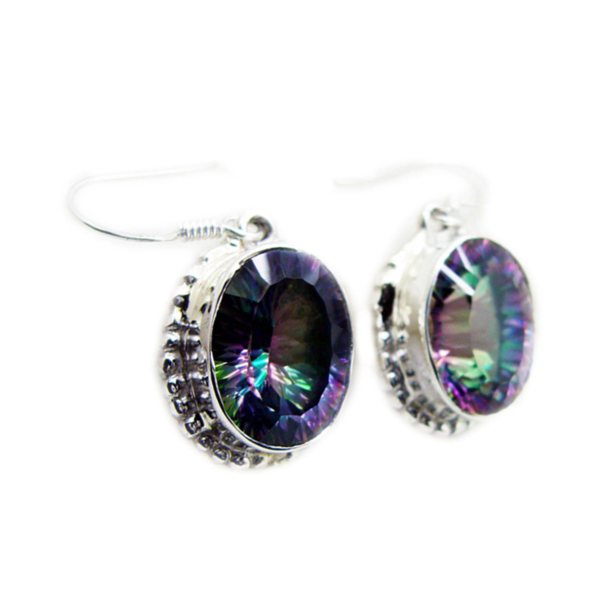 Alejandra Multicolor Dangle Earrings for Every Occasion Mystic Quartz multicolor Dangle