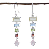 Eun-ji Multicolor Dangle Earrings for Fashionable Style Multi multicolor Dangle