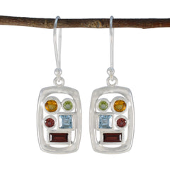 Constanza Multicolor Dangle Earrings for Every Occasion Multi multicolor Dangle
