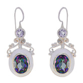 Seo-yeon Multicolor Dangle Earrings for Stylish Vibes Multi multicolor Dangle