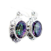 Agustina Multicolor Dangle Earrings for Vibrant Style Mystic Quartz multicolor Dangle