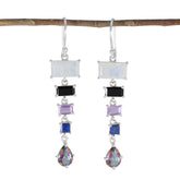 Yasmine Multicolor Dangle Earrings for Every Occasion Multi multicolor Dangle