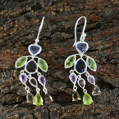 Ying Multicolor Dangle Earrings for Everyday Elegance