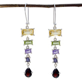 Audrey Multicolor Dangle Earrings for Vibrant Style Multi multicolor Dangle